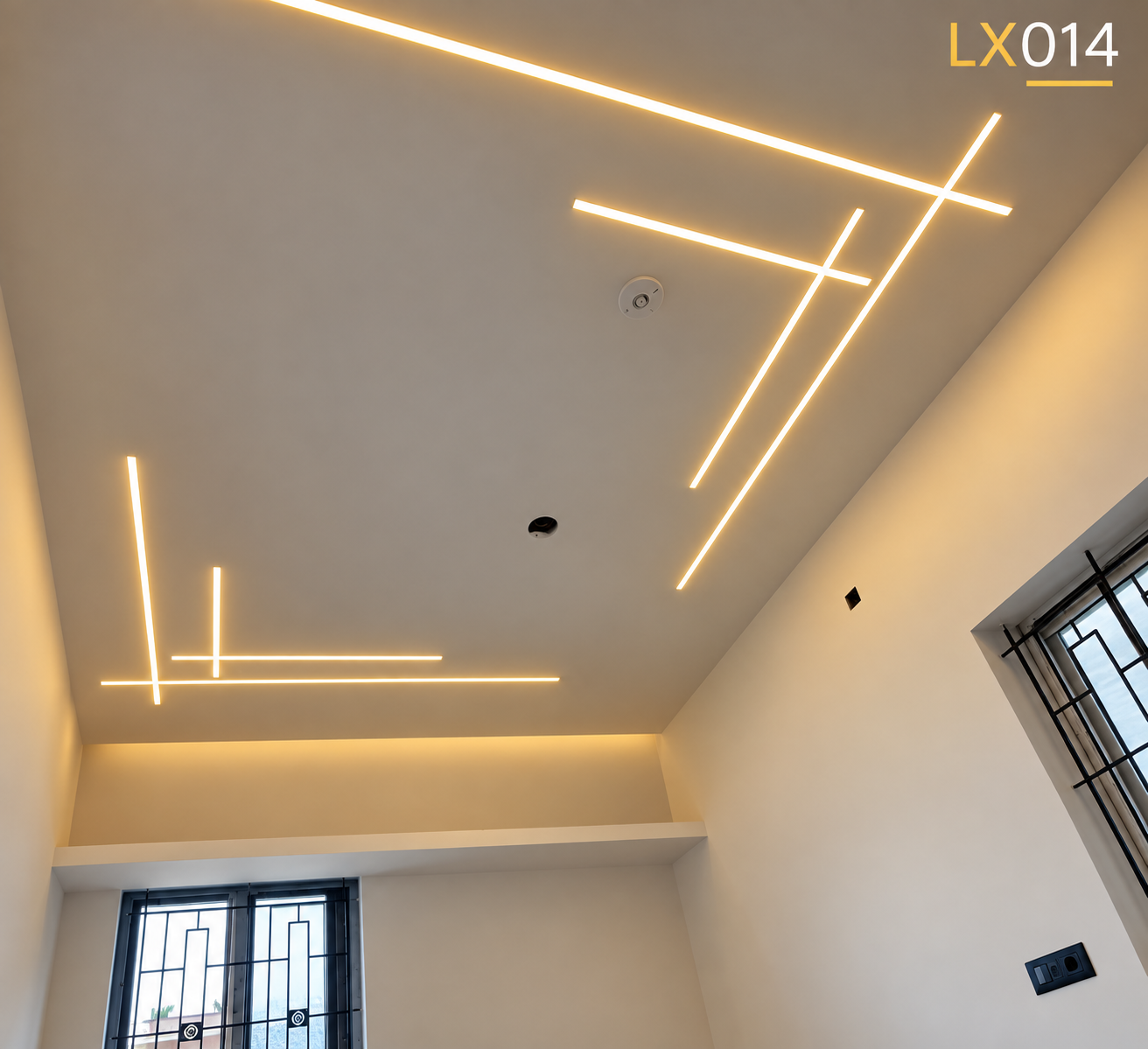 Premium LED Profile Lighting Design in Bhopal for Modern Home Ceiling
